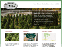 Tablet Screenshot of pacingpinefarm.com
